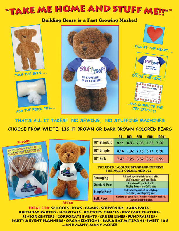 stuffing machines for unstuffed teddy bears